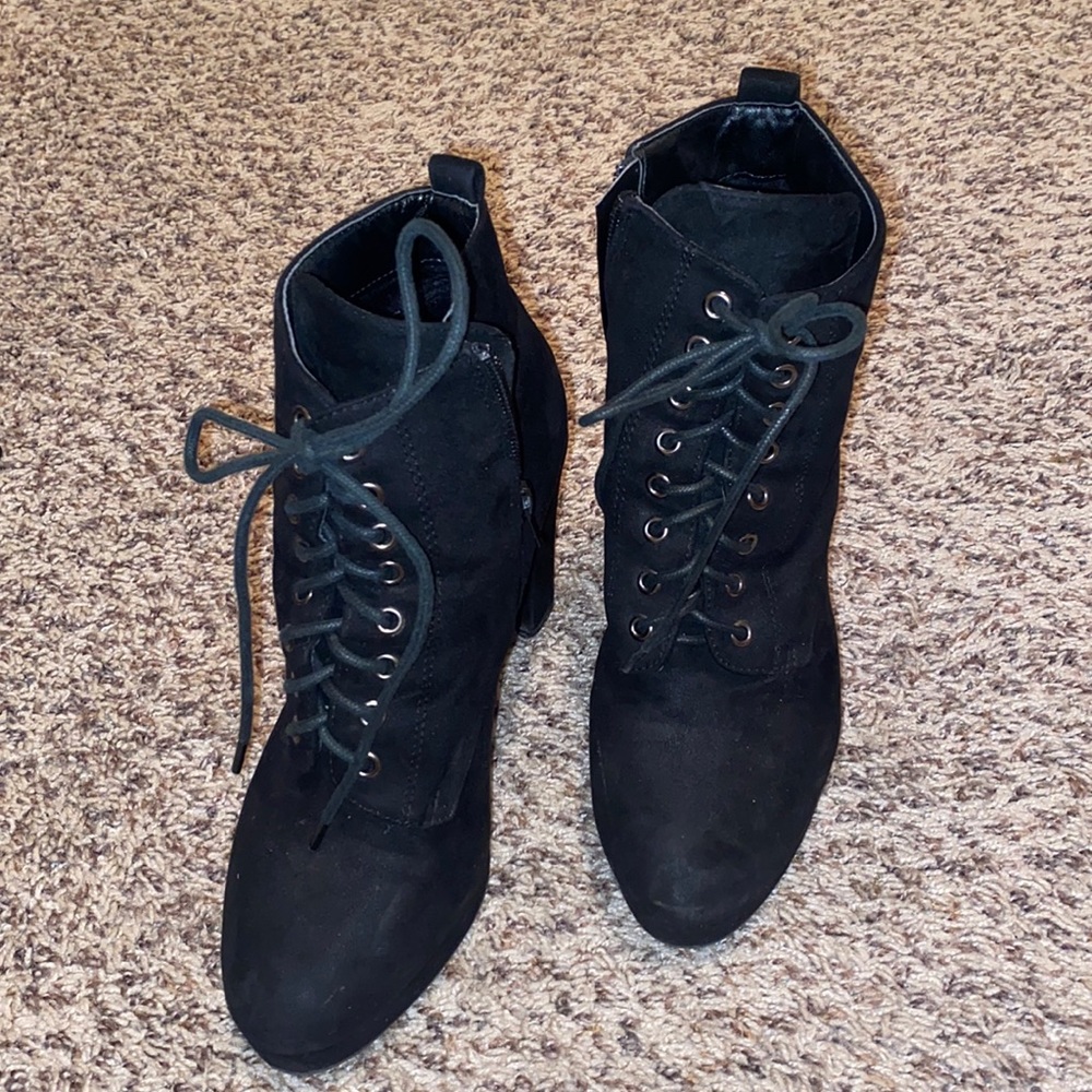 Black Boot Heels